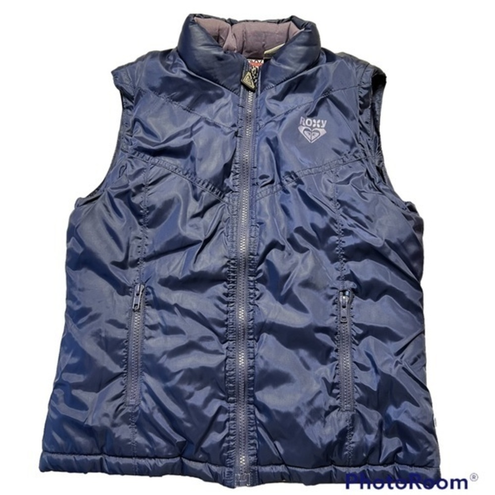 Size L Big Girls Roxy Winter Blue Vest